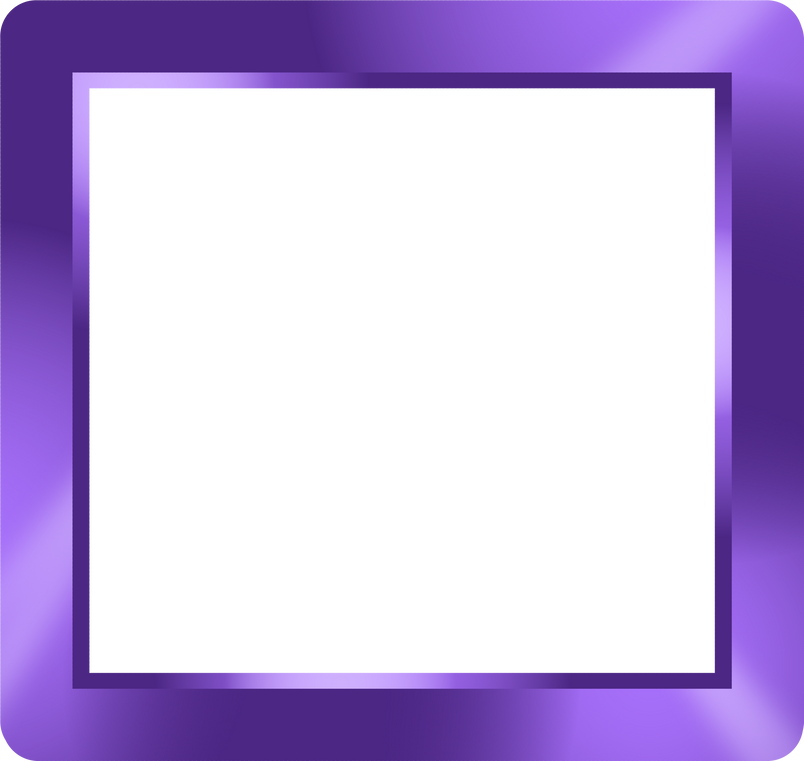 Purple shining frame